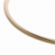 Bracelet jonc en or jaune, fil rond 2 mm - B