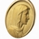 Médaille en or jaune, Vierge - B