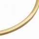 Bracelet jonc ouvrant fil carré en or jaune - B