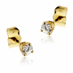 Boucles d'oreilles en or rhodié, coeur ajouré diamant : Longueur - Taille  Unique - Le Manège à Bijoux®