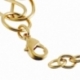Bracelet en plaqué or, cercles et spirales - C