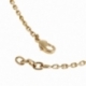 Bracelet en plaqué or et rhodié avec des oxydes de zirconium - C