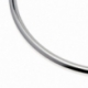 Bracelet jonc en argent rhodié fil rond 3,5 mm - B