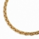 Bracelet en plaqué or, maille palmier - B