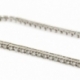 Bracelet en or gris, rivière de diamants (moyen modèle) - B