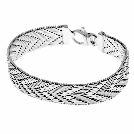 Achat Bracelet Femme Argent Rhodié 28.3 g Le Manège à Bijoux®