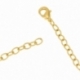 Bracelet en plaqué or, oxydes de zirconium - C