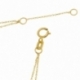 Bracelet en or jaune, perles de culture - C