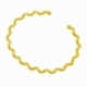 Bracelet jonc ouvert en or jaune, torsadé - A