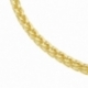 Bracelet en or jaune, maille palmier carré - B