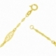 Bracelet en or jaune, filigrane - C