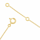 Bracelet en or jaune et perles de culture - C