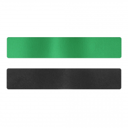 Simili cuir vert-noir pour bracelet jonc Méli Versa 30mm